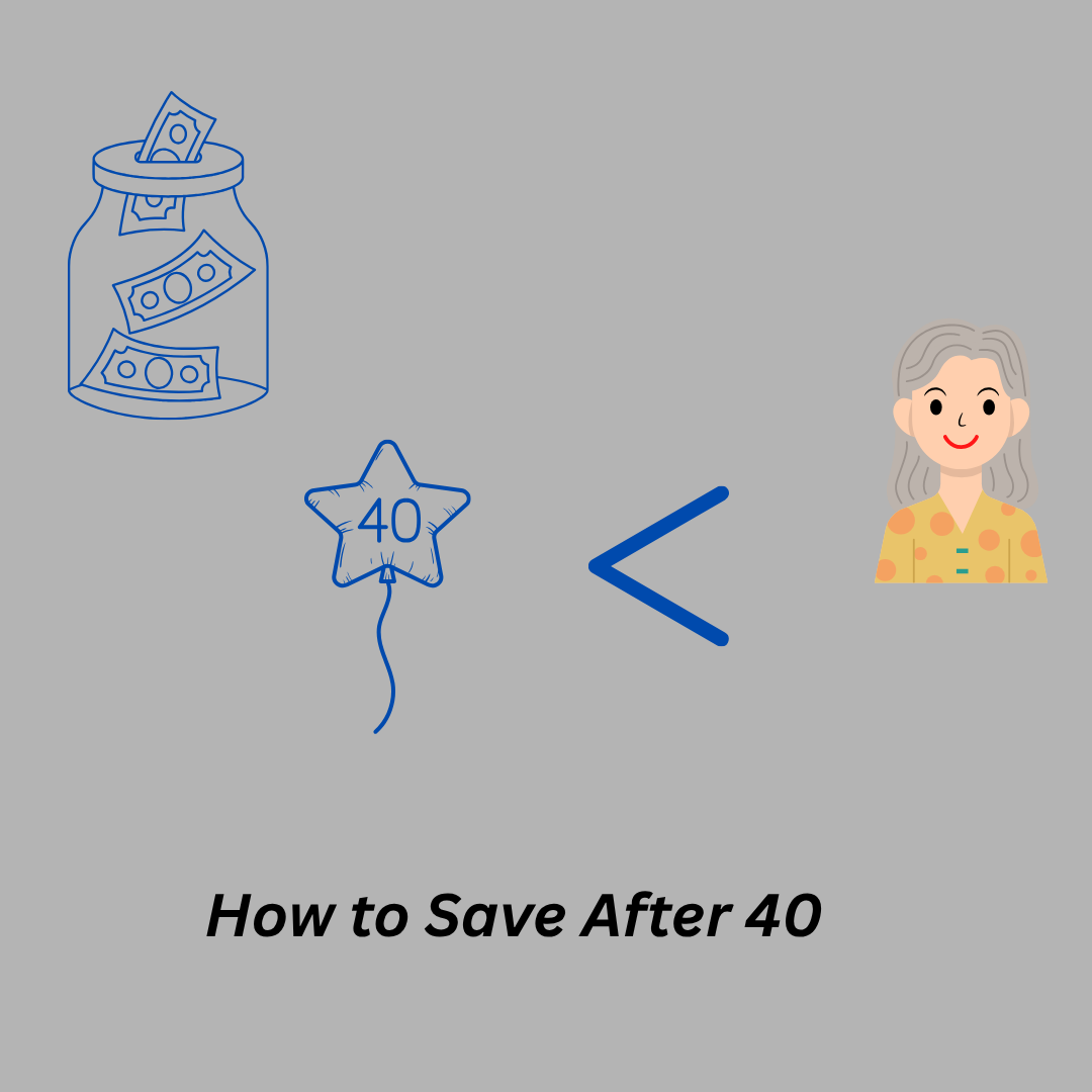 Saving after 40 becomes very important when you're self-employed.